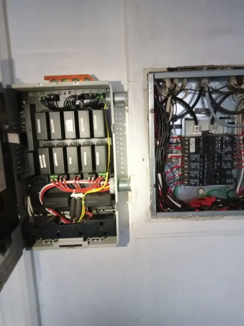 Electrical panel upgrade completed for Commercial Electrician Services in Salem